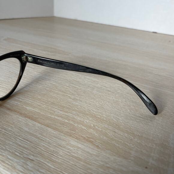 Bausch & Lomb 5 1/2 Eyeglasses Frame Women's Black Full Rim Cat Eye B&L 46-18 - Picture 7 of 11